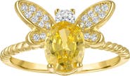 FZN Cubic Zirconia Dragonfly Ring