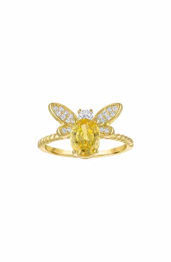 FZN Cubic Zirconia Dragonfly Ring