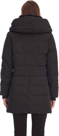 KOOTNEY - Vegan Down Mid-Length Parka Coat