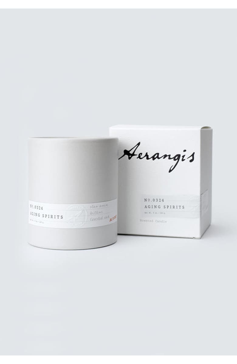Aerangis No. 0324 Aging Spirits Scented Candle, Alternate, color, White