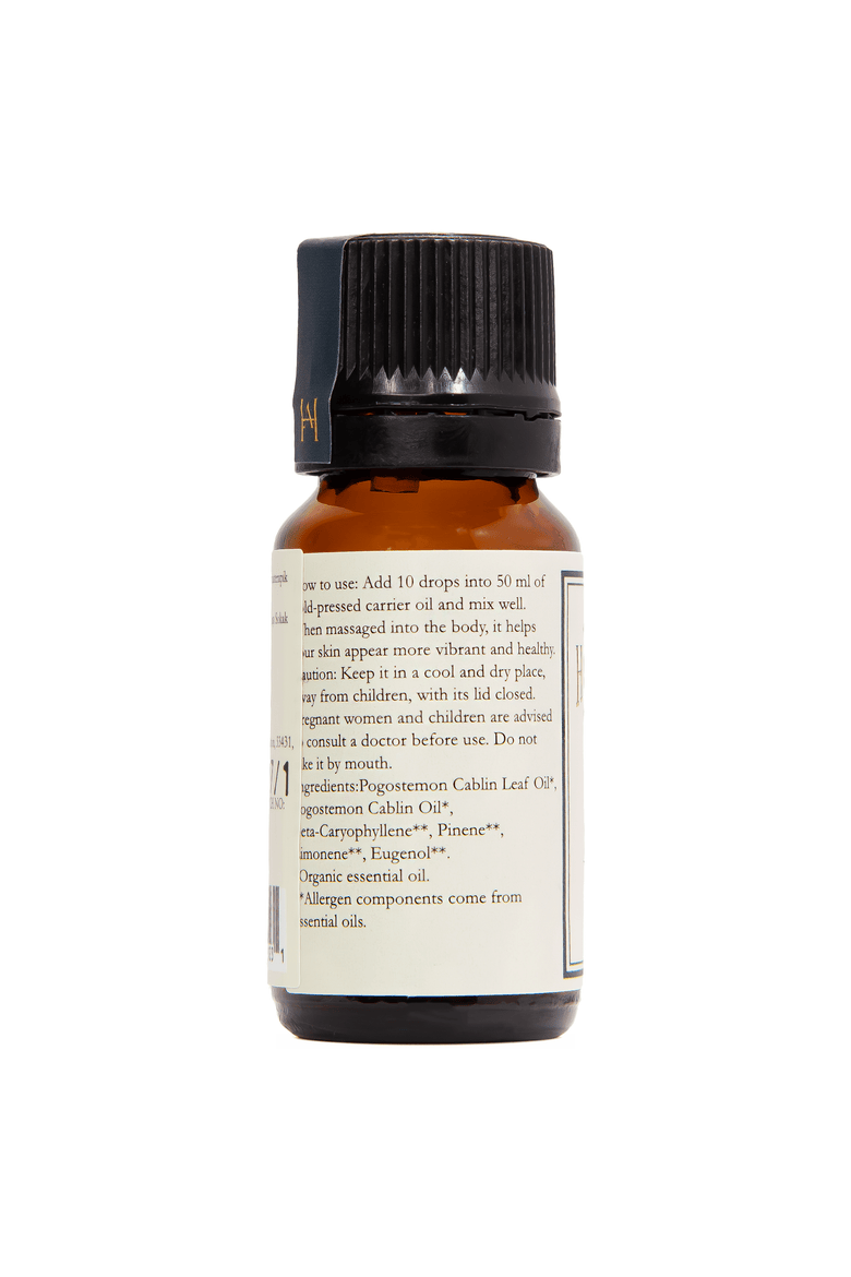 Grounding Earthy Patchouli Essential Oil, Alternate, color, Amber