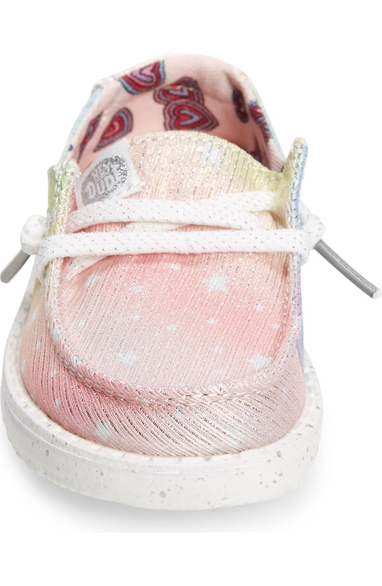 Hey Dude Kids' Wendy Glitter Boat Shoe, Alternate, color,