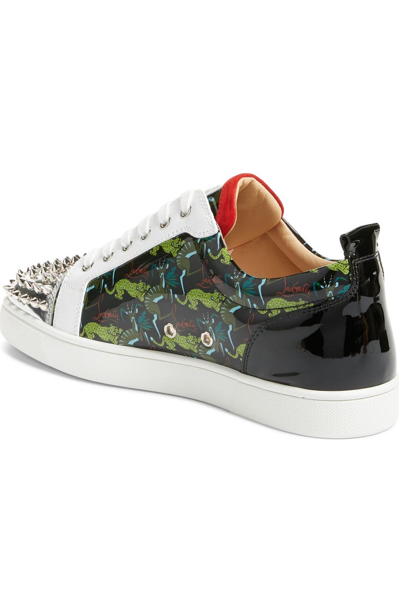 Christian Louboutin Louis Spikes Junior Low Top Sneaker, Alternate, color,