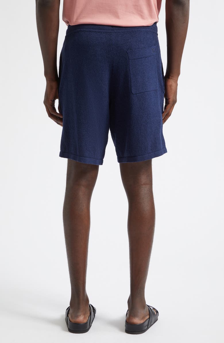 Dolce&Gabbana Terry Cloth Bermuda Shorts, Alternate, color, B3895 Blue Scuro