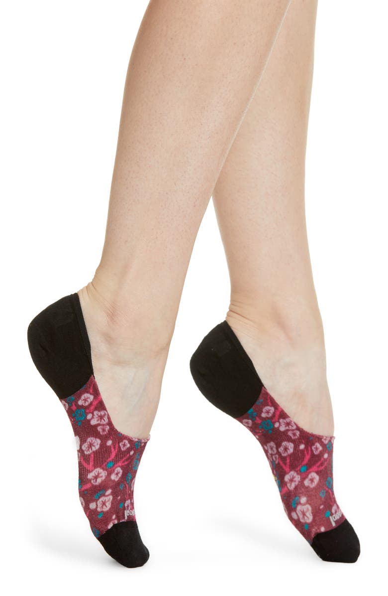 Smartwool Curated Cherry No-Show Socks, Main, color, 