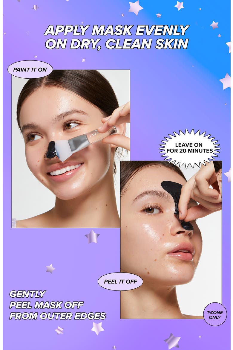 Space Kitten Exfoliating Charcoal Peel Off Mask, Alternate, color, NO COLOR
