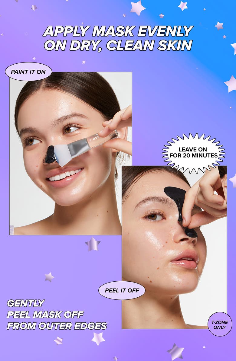 I DEW CARE Space Kitten Exfoliating Charcoal Peel Off Mask, Alternate, color, 