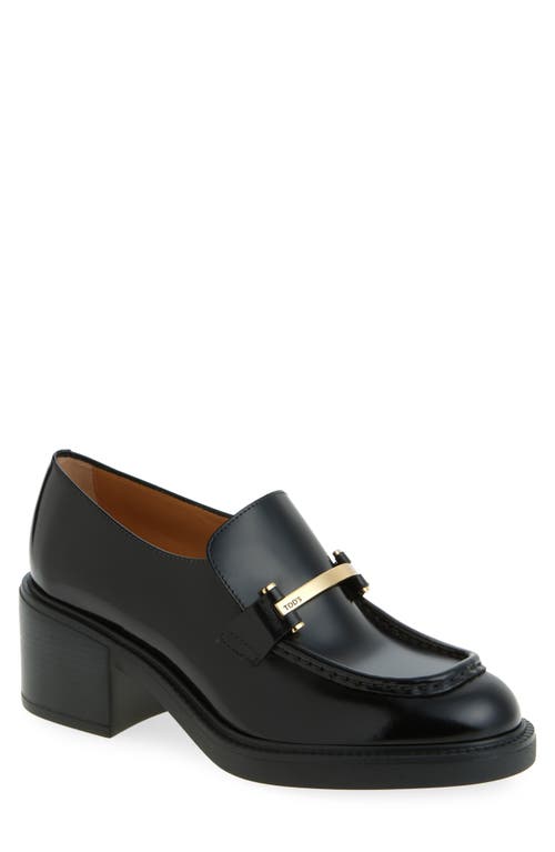 Tod's Barretta Loafer In Black