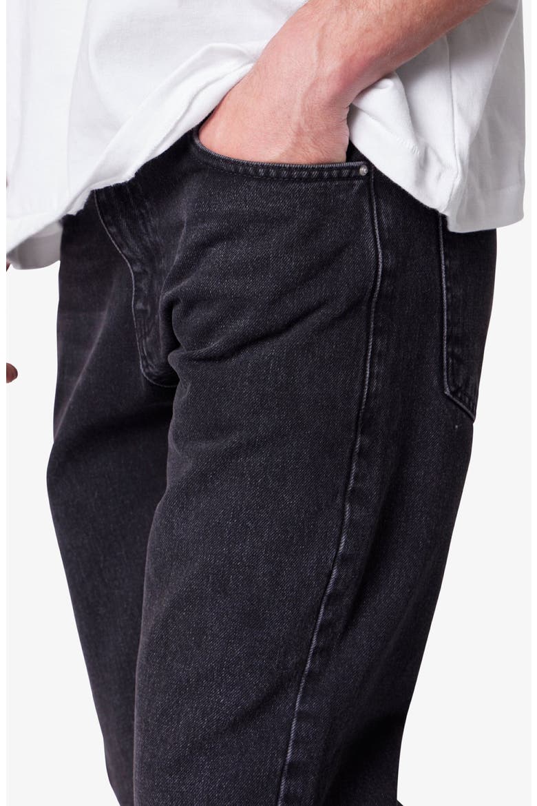 Straight Leg Jeans, Alternate, color, STONE WASH BLACK