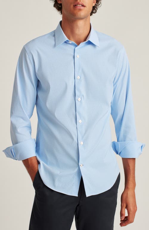 Bonobos Tech Slim Fit Gingham Check Performance Button-up Shirt