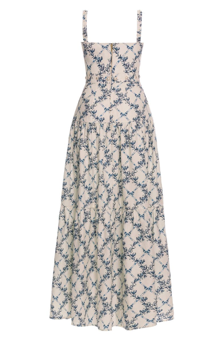 Agua by Agua Bendita Lima Gloriosa Maxi Dress, Alternate, color, Multi