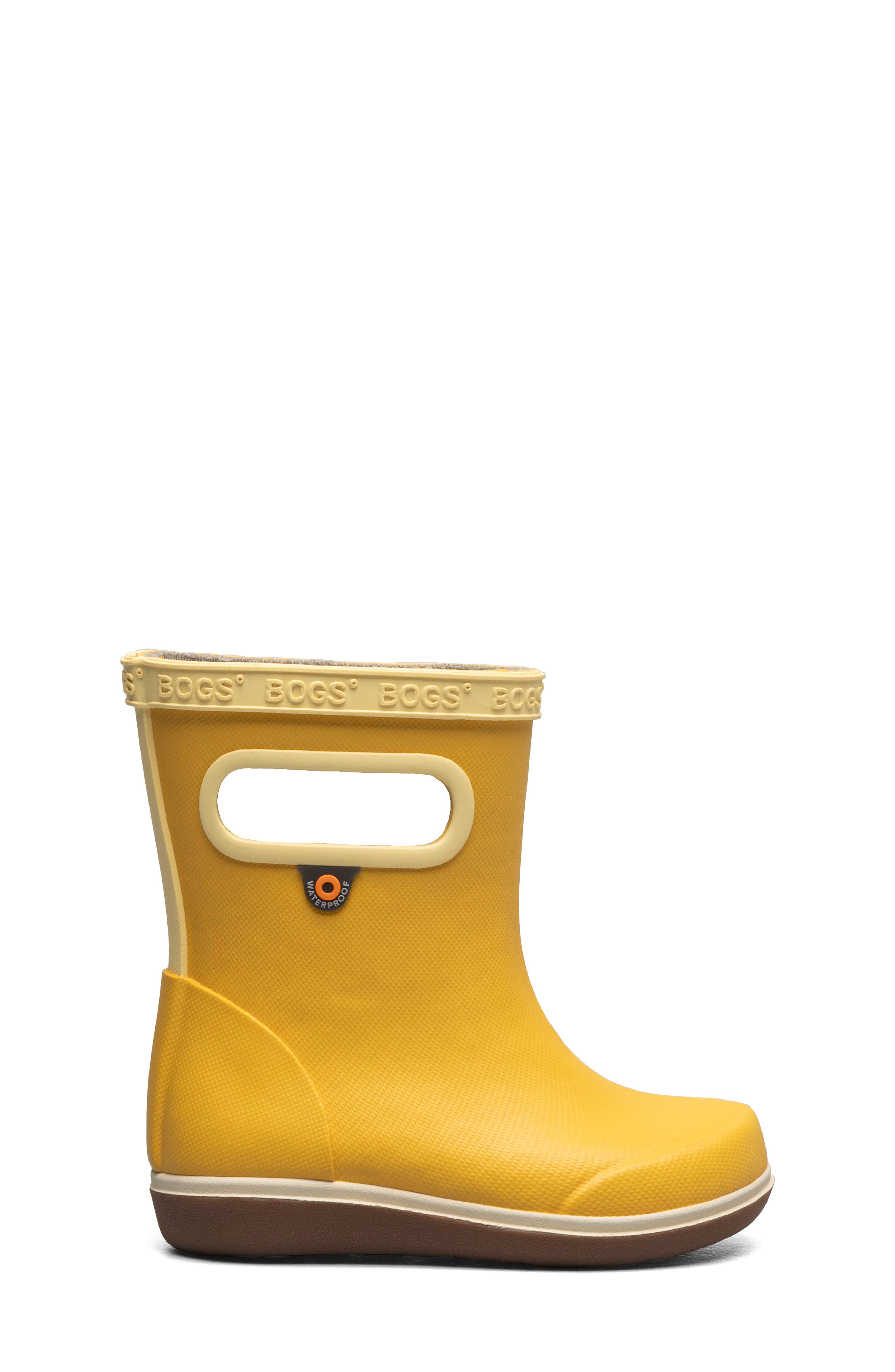Bogs Kids' Skipper II Waterproof Rain Boot, Alternate, color, Mustard