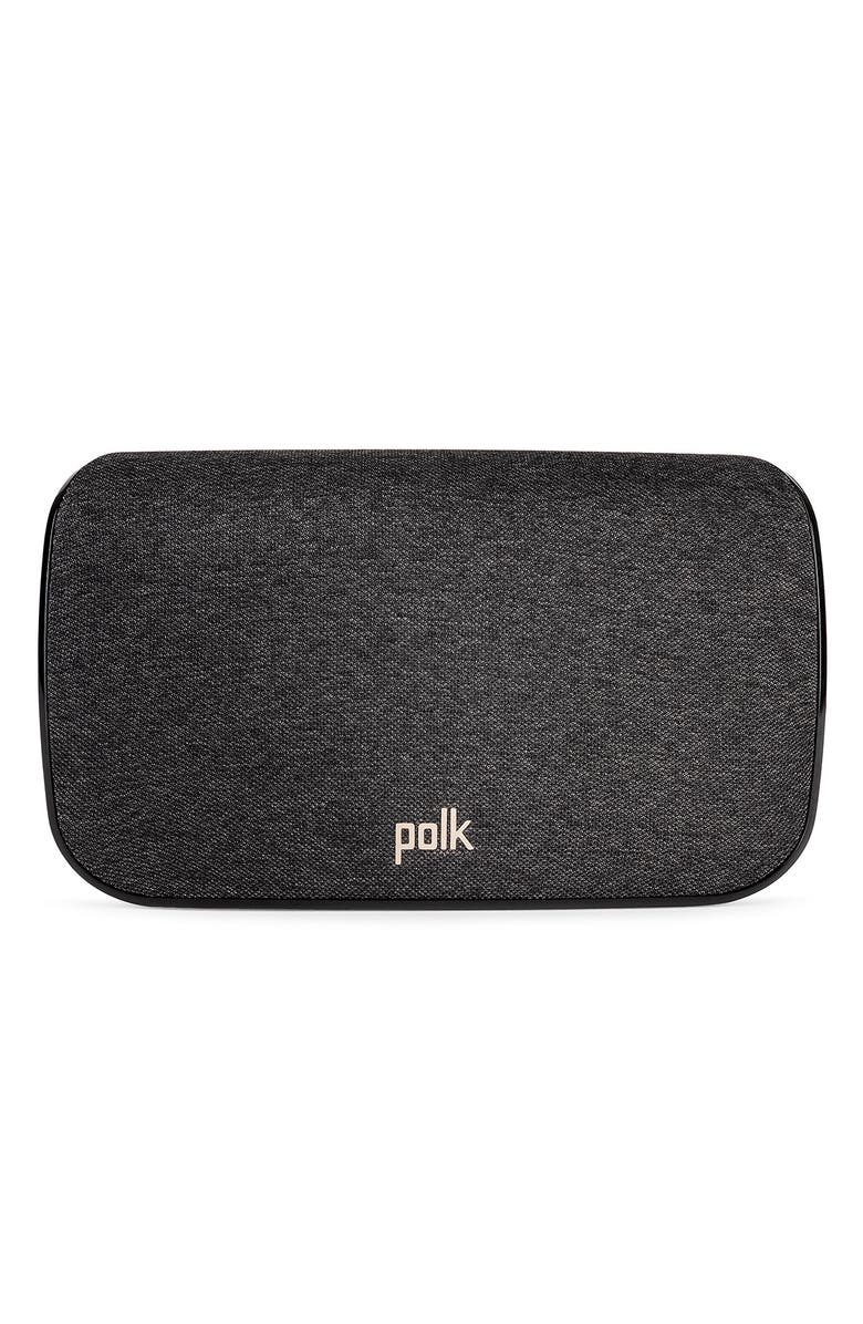 Polk Audio SR2 Wireless Surround Speakers for React Series Sound Bar - Pair, Alternate, color, Black