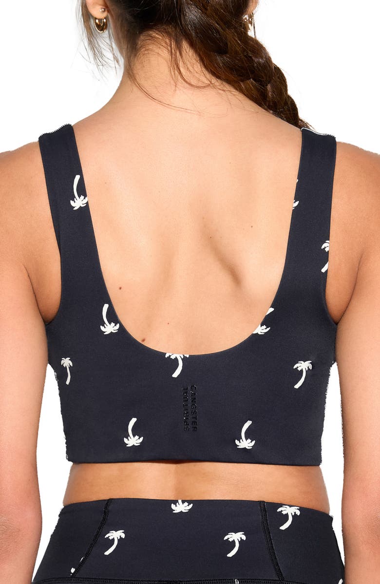 Spiritual Gangster Throwing Shade Delmar Bra Top, Alternate, color, 