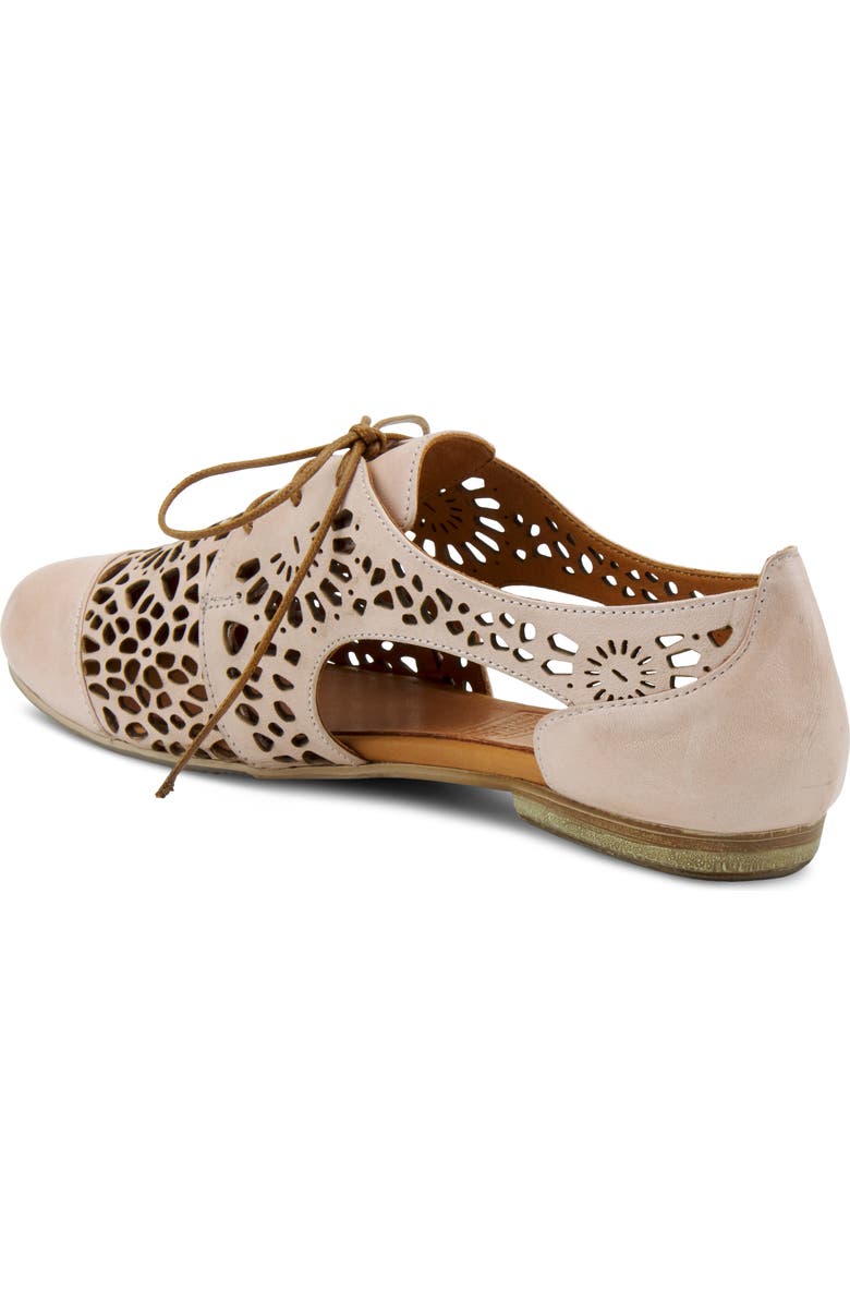 Spring Step Theone Cutout Derby Flat, Alternate, color,