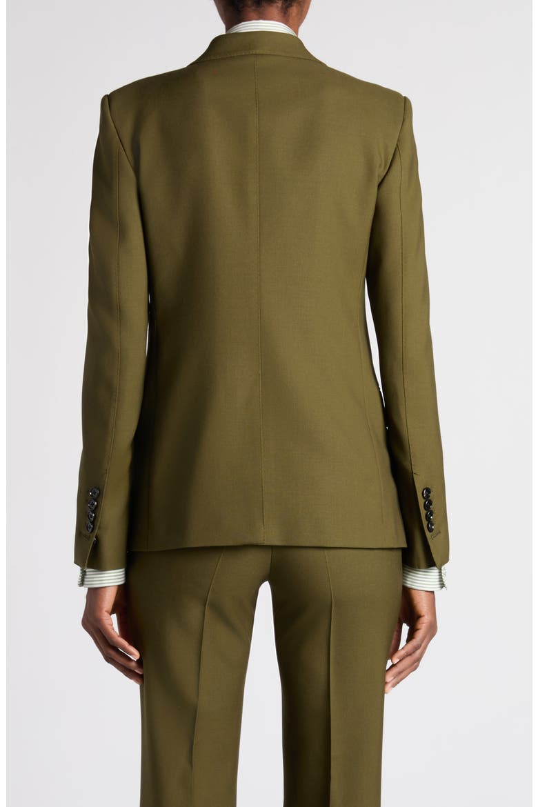 Virgin Wool Jacket, Alternate, color, IVY GREEN