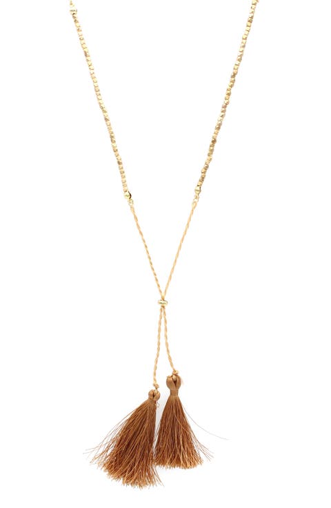 Tassel Pendant Necklace