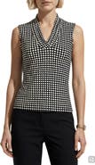 Anne Klein Triple Pleat Sleeveless Top