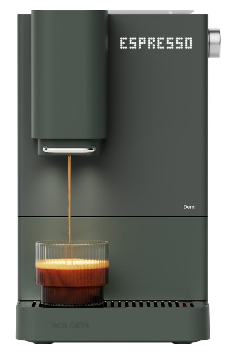 Demi Automatic Espresso Machine, Main, color, FOREST