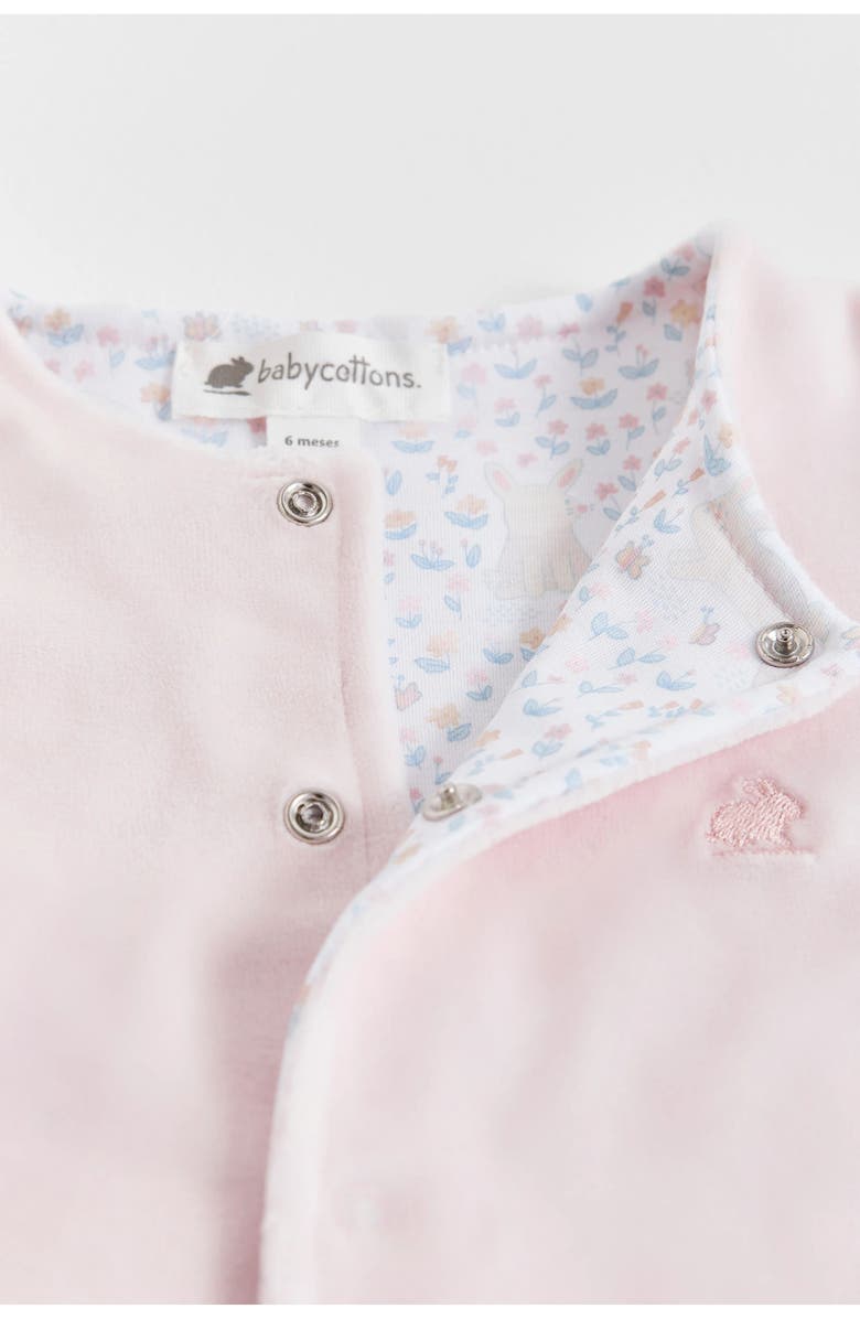 Babycottons Caramel Plush Coverall for Infant, Alternate, color, Pink