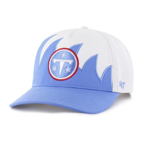 Men's '47 White Tennessee Titans Jagged Hitch Adjustable Hat