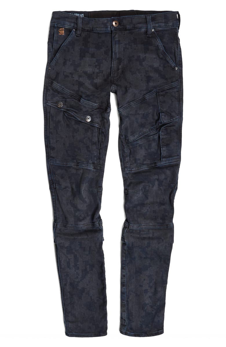 G-STAR Airblaze 3D Skinny Fit Jeans, Alternate, color, Worn In Himalayan