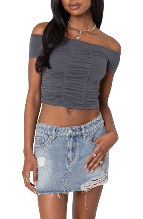 Women's EDIKTED Off the Shoulder Tops | Nordstrom Women's EDIKTED Off the Shoulder Tops | Nordstrom