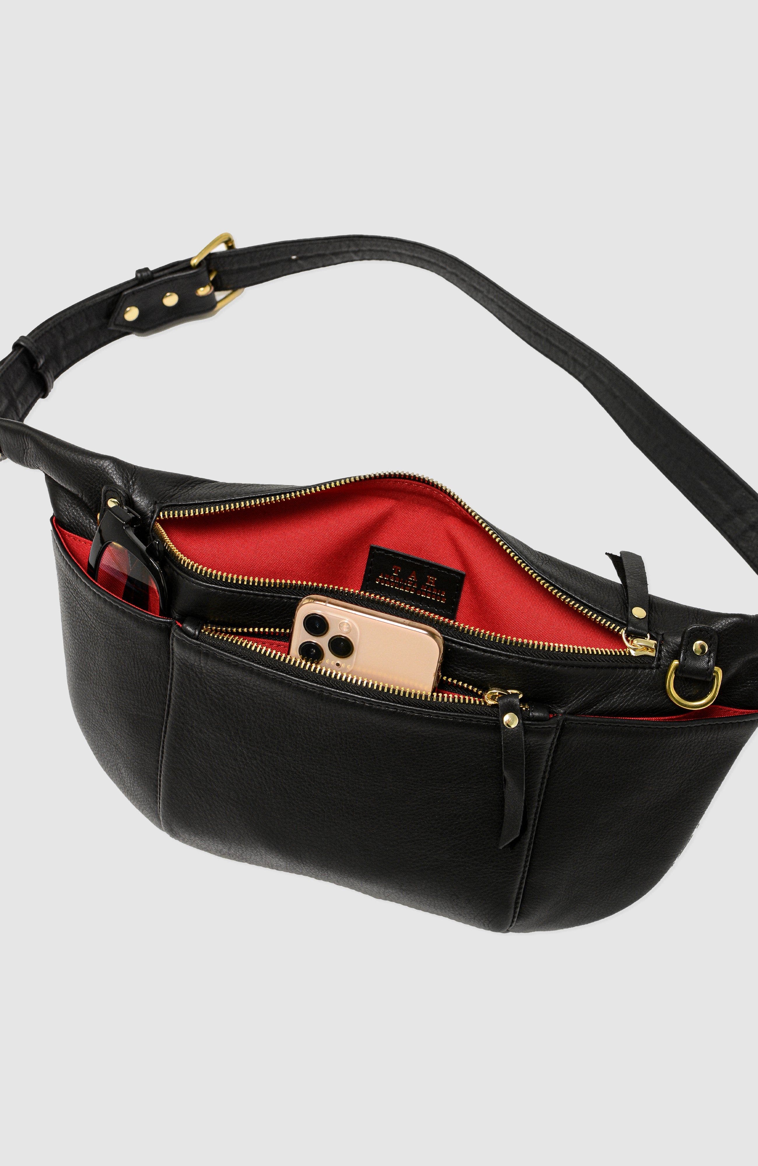 TAH Commuter Fanny Pack, Alternate, color, Black
