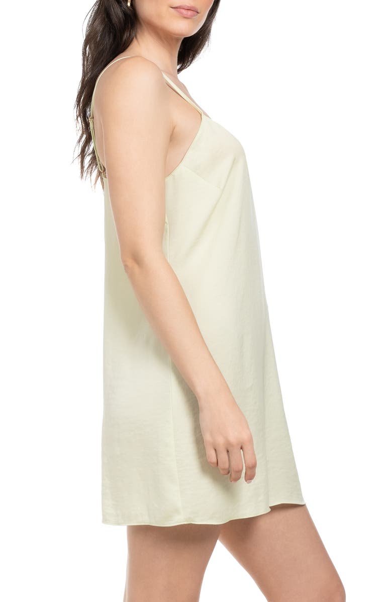 Midnight Bakery Satin Chemise, Alternate, color,