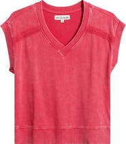 CITY BLUES Crochet Detail Muscle Tee