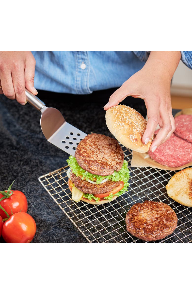 Rosle Stainless Steel Perforated Angled Spatula, 12.6-inch, Alternate, color, 