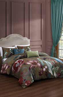 Bebejan Birds on Chocolate Reversible 5-Piece Comforter Set