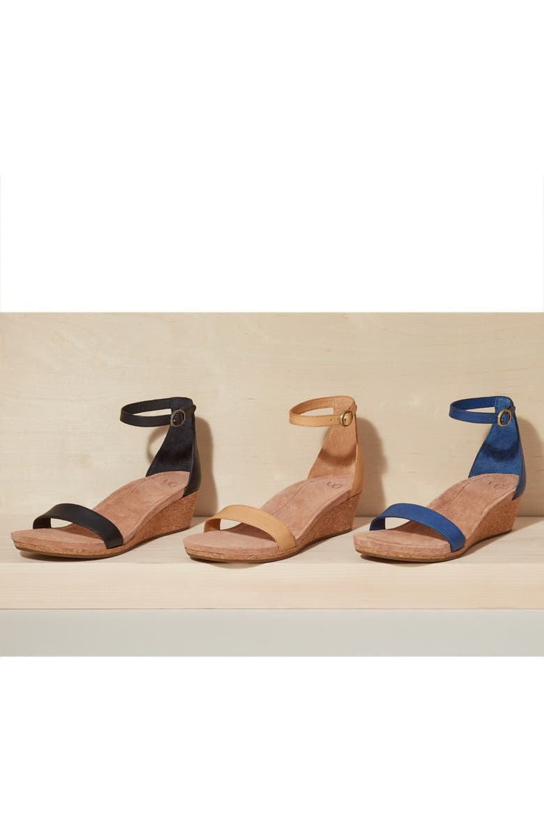 UGG<sup>®</sup> Emilia Wedge Sandal, Alternate, color,