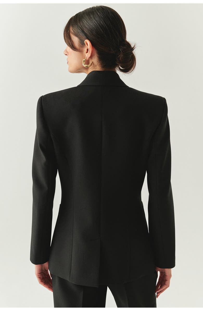 Exquise Veda Blazer, Alternate, color, Black