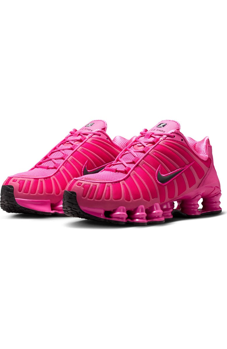 Nike Shox TL: Sneaker, Main, color, Desert Pink/ Black