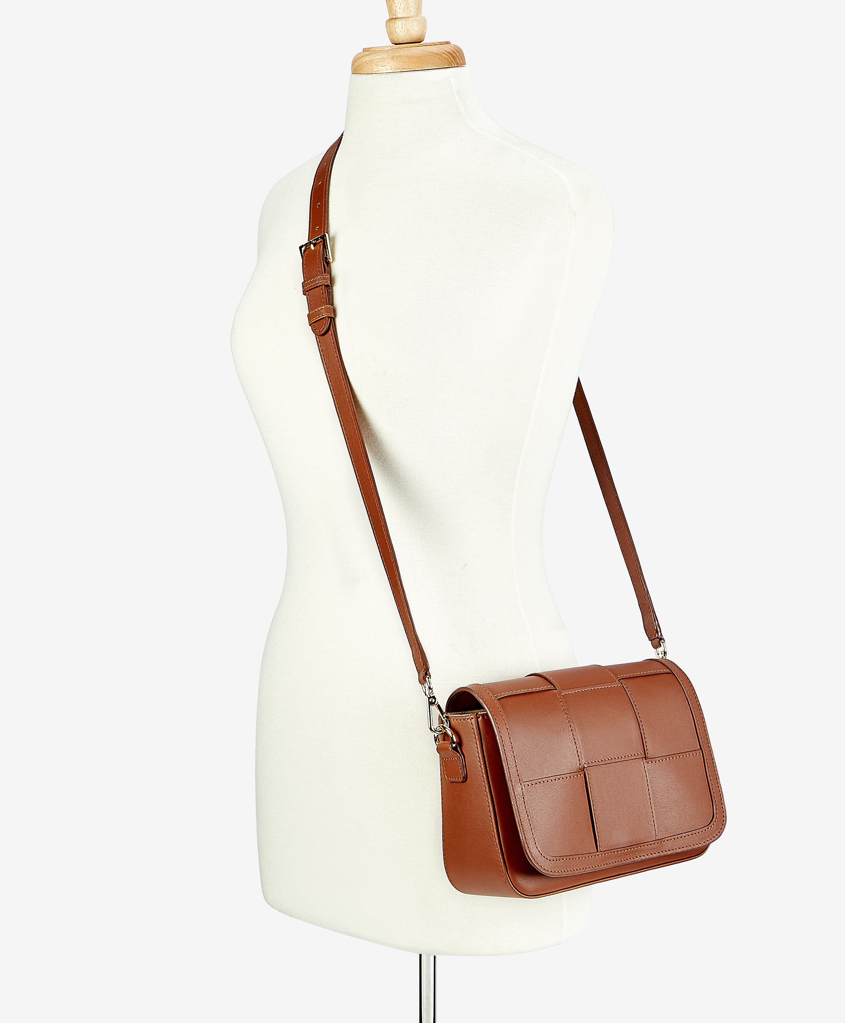 GiGi New York Lily Crossbody, Alternate, color, Mocha Mousse