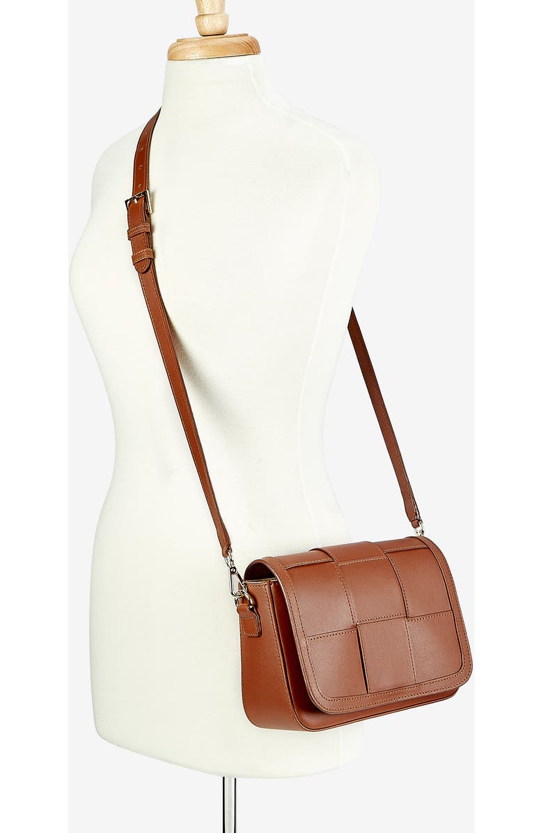 GiGi New York Lily Crossbody, Alternate, color, Mocha Mousse
