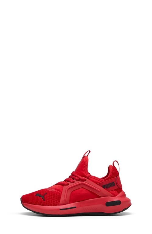 Puma Kids' Softride Enzo 5 Sneaker In Red