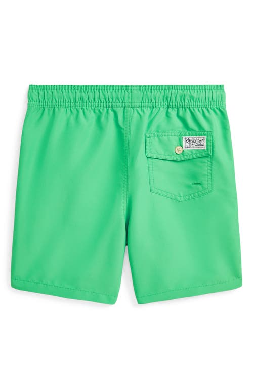 Polo Ralph Lauren Traveler Swim Shorts In Plato Green