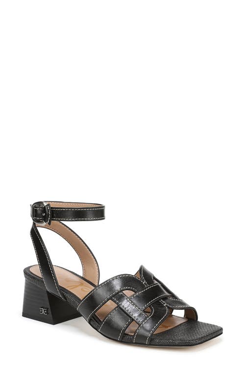 Sam Edelman Wayla Ankle Strap Sandal In Black