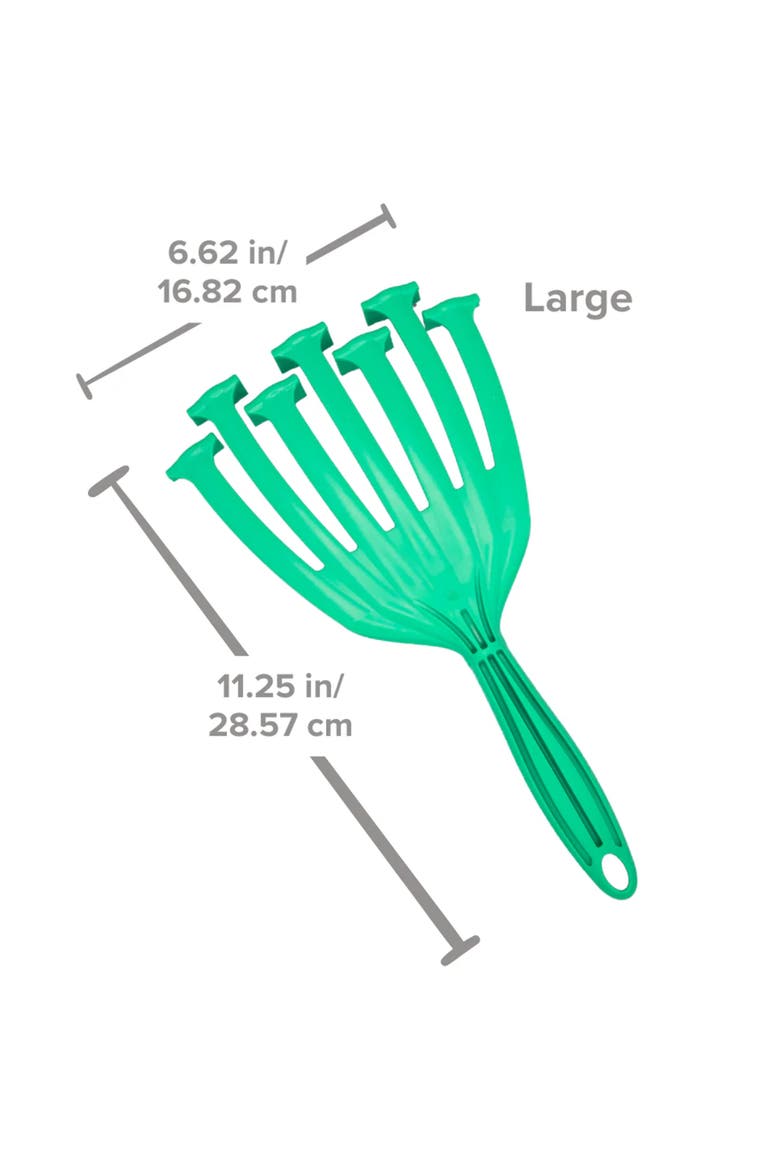 Deshedding Tool For Large Dogs, Alternate, color, Green