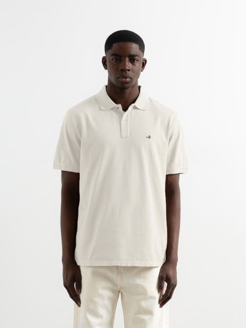 Duck Logo Piqué Polo Shirt