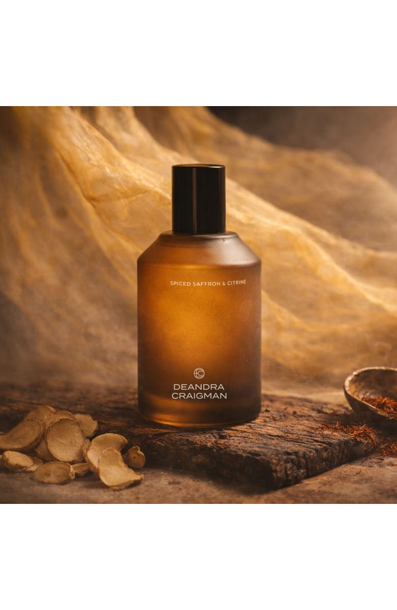 DeAndra Craigman Studios Spiced Saffron & Citrine Room & Linen Spray, Alternate, color, Gold