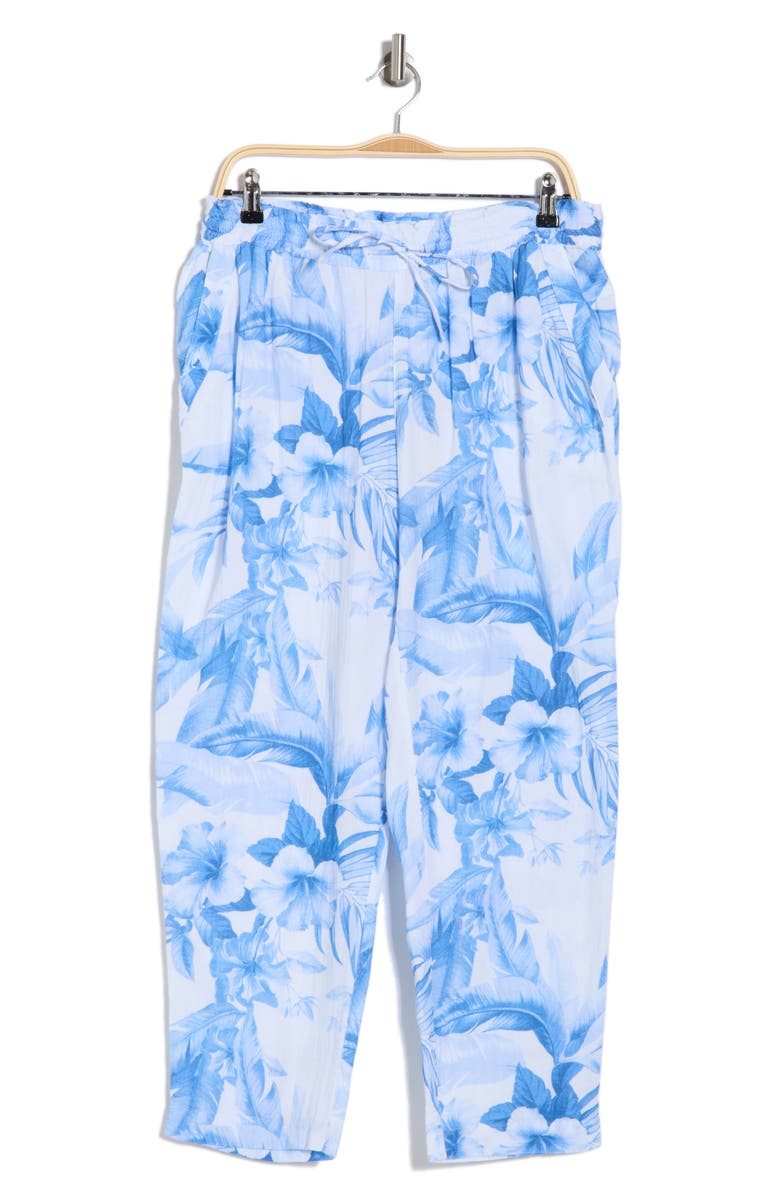 Tommy Bahama Daybreak Hibiscus Easy Cotton Pants, Alternate, color,