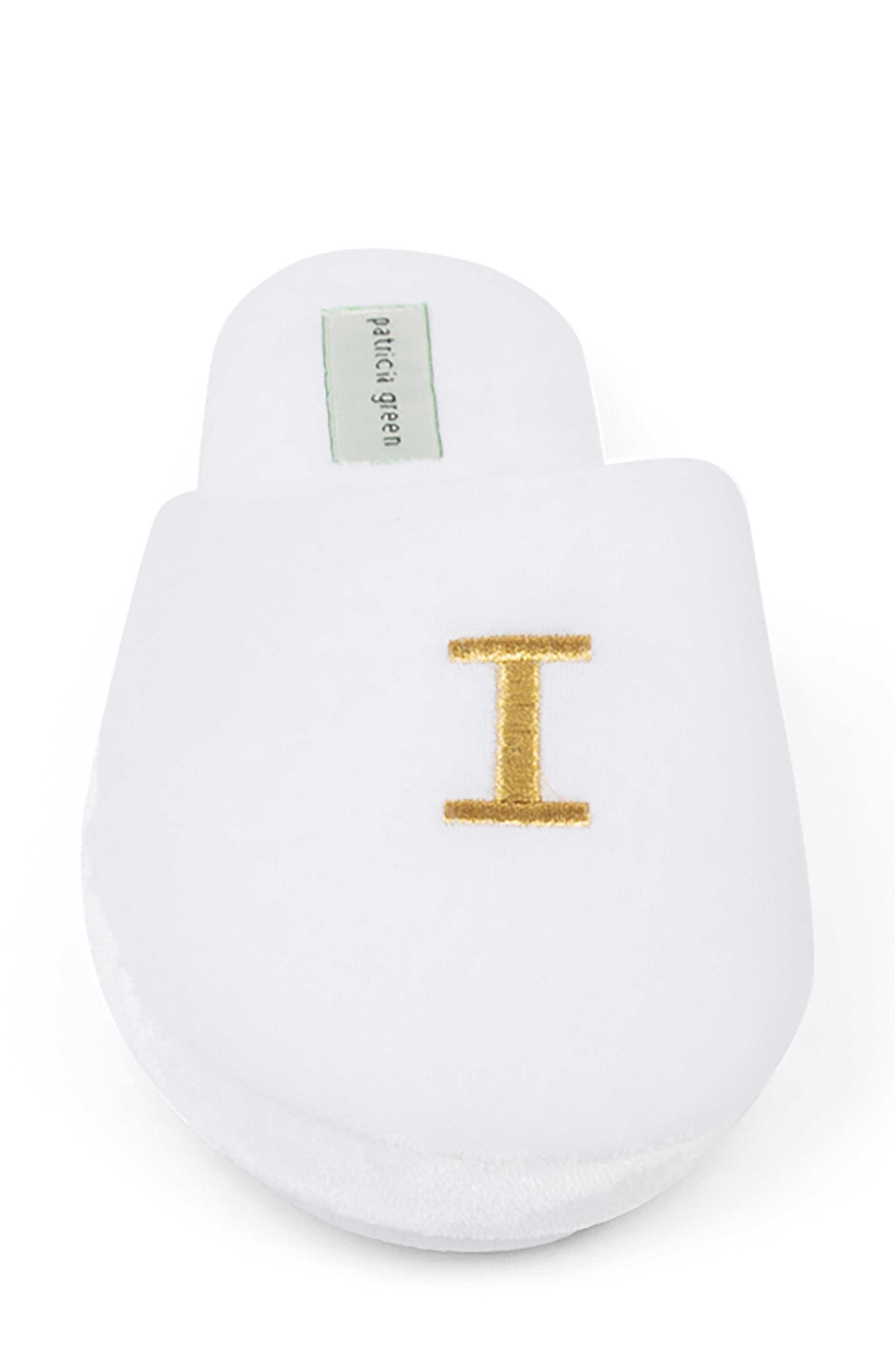 patricia green I Do Embroidered Slipper, Alternate, color, 