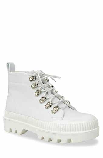 CHASE AND CHLOE Mud Guard Lug Sole Ankle Combat Boot