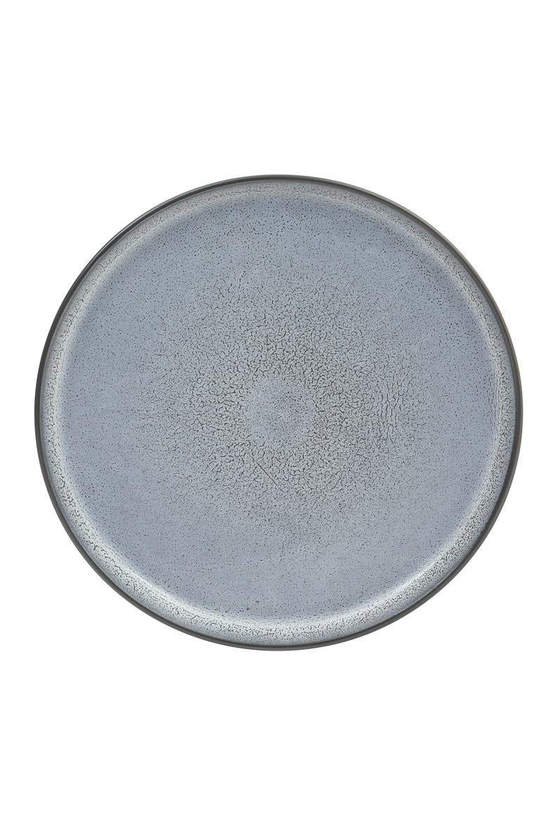 Tribeca Loft 16-Piece Double Bowl and Plates Stoneware Dinnerware Set, Service for 4, Dishwasher & Microwave Safe, Alternate, color, Matte Blue