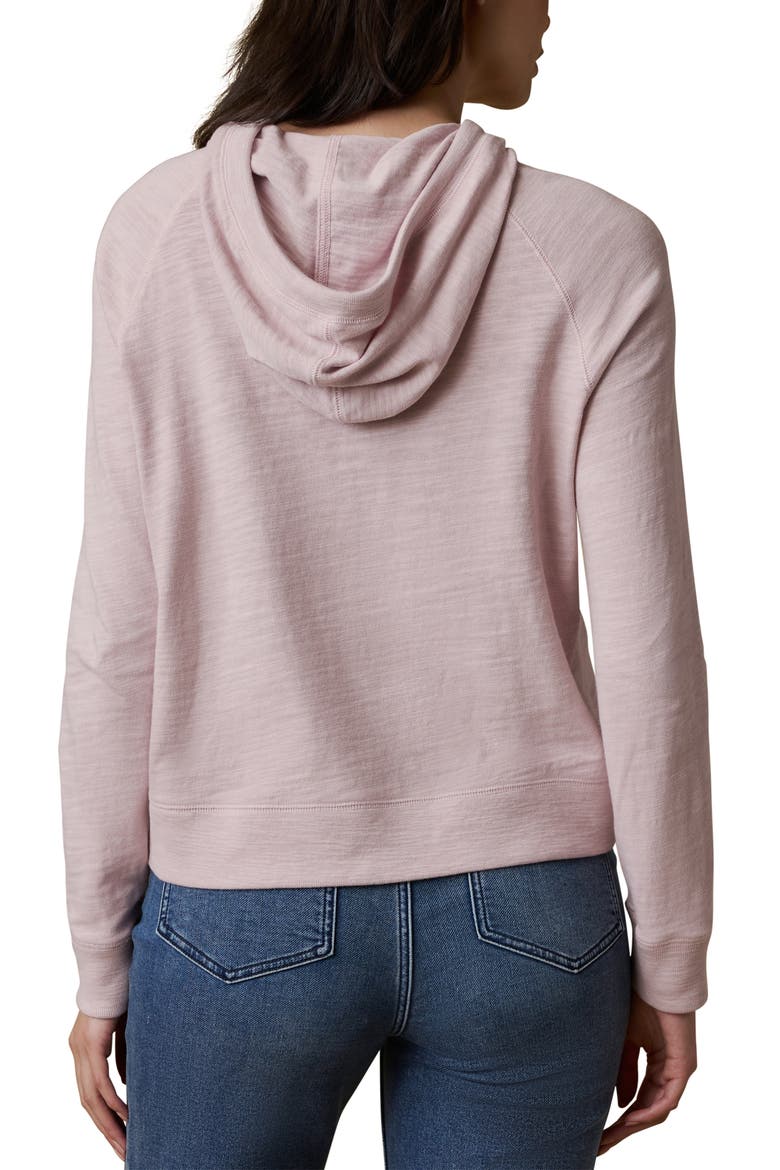 Sunwashed Slub Organic Cotton Hoodie, Alternate, color, VIOLET ICE