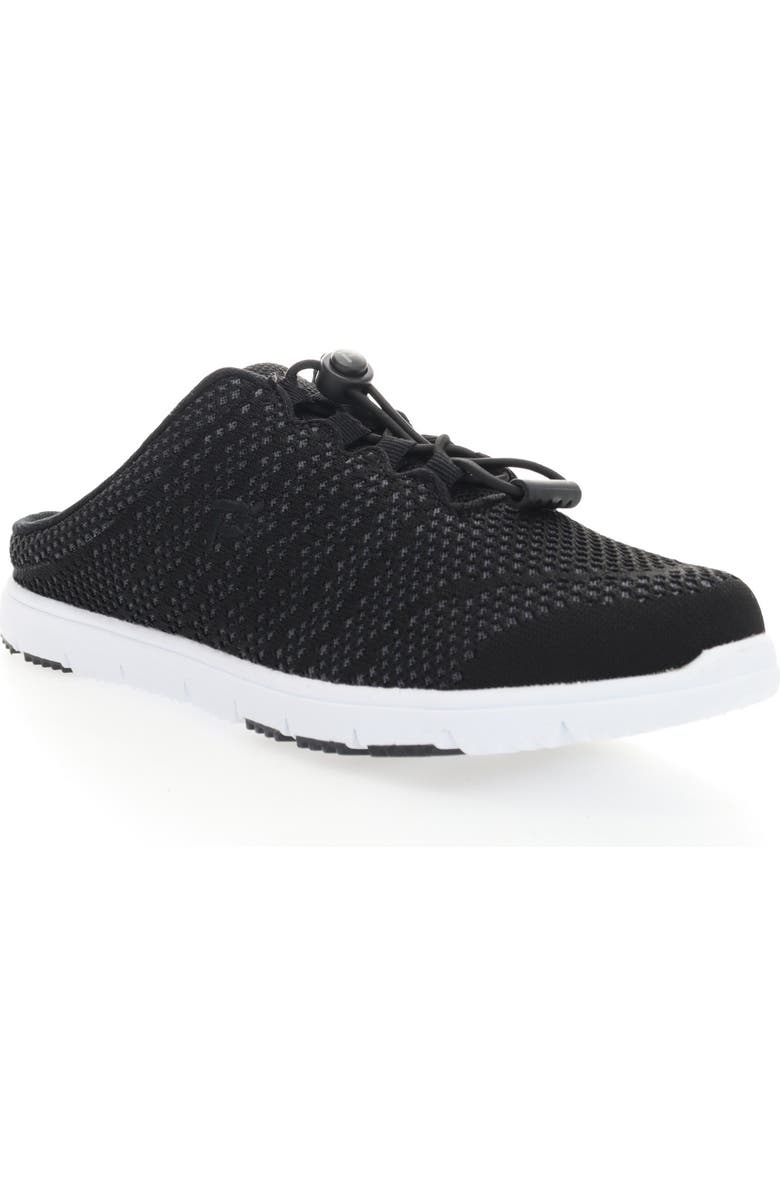 Propét TravelWalker Slip-On Sneaker, Main, color, Black