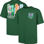'47 Men's '47 Green Chicago Cubs Plackard Foundation T-Shirt